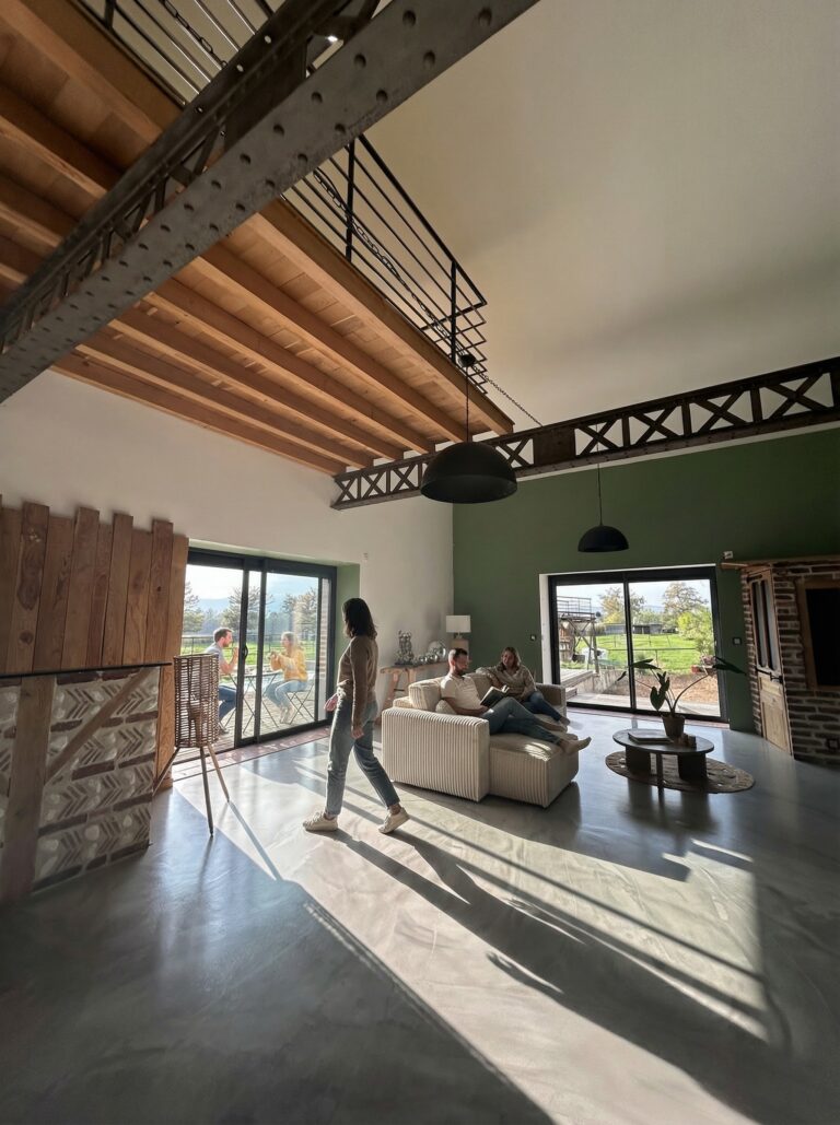 espace commun du gite pour moment de détente